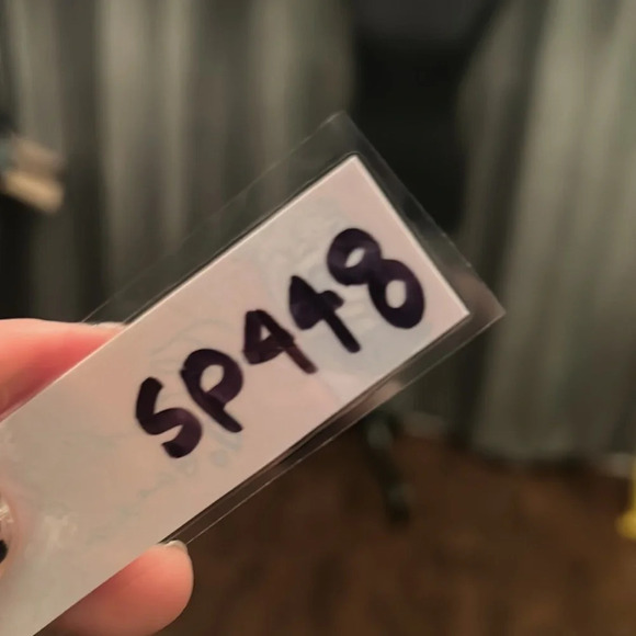 White tan and black Perceptions Dress - Picture 4 of 4